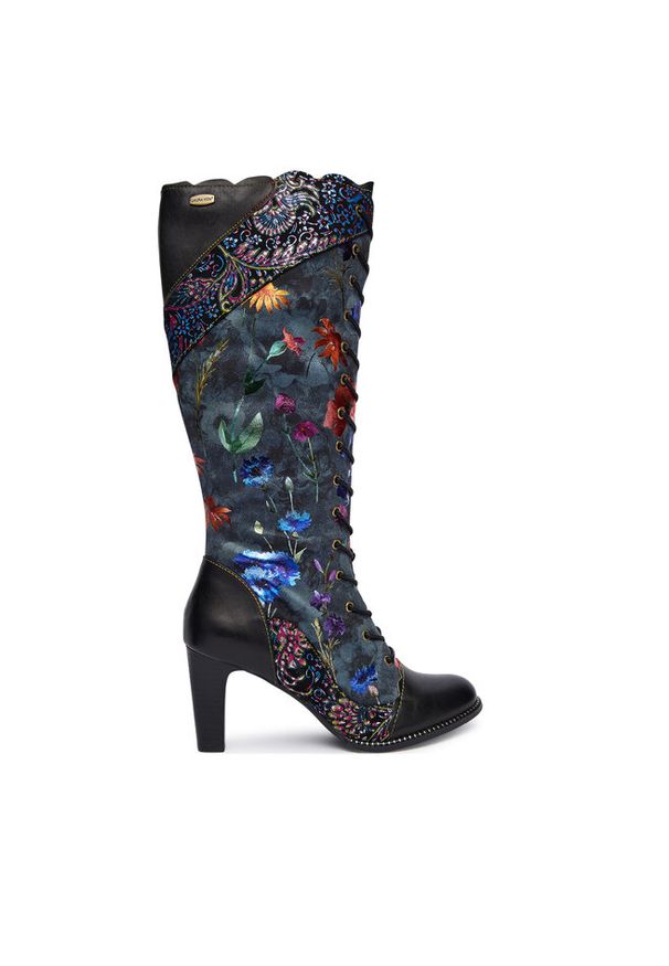 Kozaki Laura Vita. Kolor: czarny