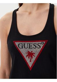 Guess Top E5GP01 I3Z14 Czarny Regular Fit. Kolor: czarny. Materiał: bawełna #4