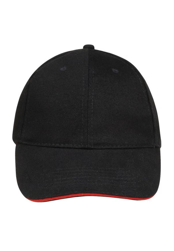 SOL'S - Czapka Z Daszkiem Buffalo 6 Panel. Kolor: czerwony, wielokolorowy, czarny
