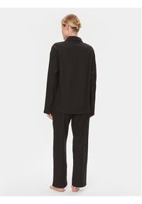 Calvin Klein Underwear Piżama 000QS7081E Czarny Regular Fit. Kolor: czarny. Materiał: bawełna