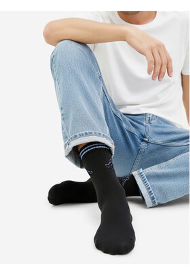 Kappa Skarpety długie CEO_KR_KAPPA_ 006_W_AW25 Czarny. Kolor: czarny. Materiał: bawełna