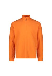 Golf męski techniczny CMP 3G28037N. Typ kołnierza: golf. Kolor: pomarańczowy. Styl: sportowy. Sport: golf