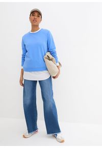 bonprix - Pas przedłużający w optyce koszuli (2 szt.). Kolor: czarny #3