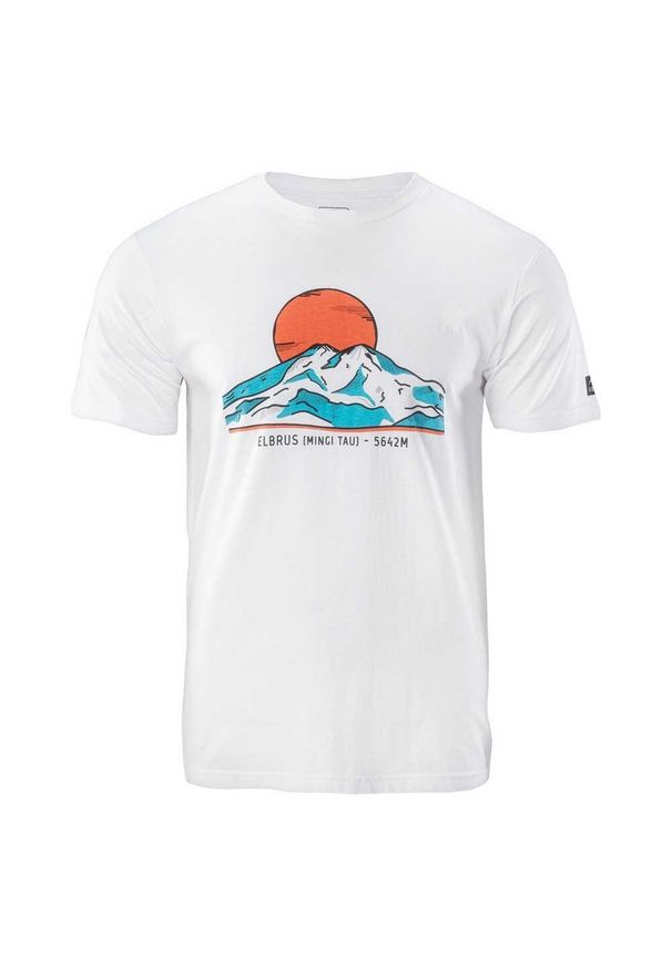 Elbrus - Męska Koszulka Dorini. Kolor: biały