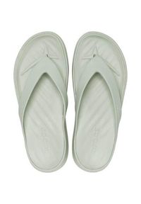 Japonki damskie Crocs C4615. Kolor: zielony. Materiał: materiał, syntetyk. Styl: sportowy #2