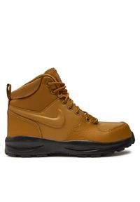 Nike Sneakersy Manoa Ltr (Gs) BQ5372 700 Brązowy. Kolor: brązowy. Materiał: skóra #1