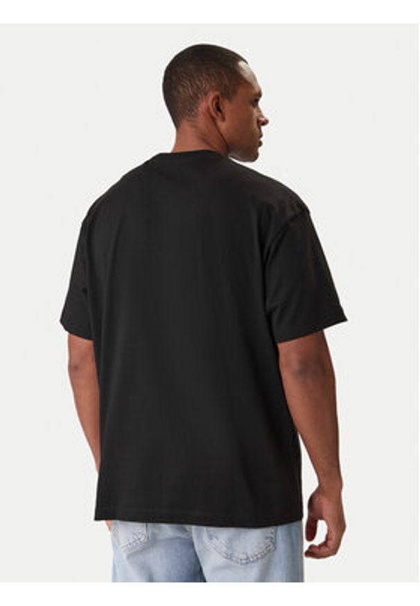 Guess Jeans T-Shirt M5BI3K K8FQ4 Czarny Regular Fit. Kolor: czarny. Materiał: bawełna