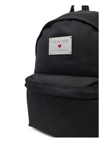 Love Moschino - LOVE MOSCHINO Plecak JC4201PP1MLN100A Czarny. Kolor: czarny. Materiał: materiał #5