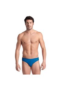 Slipy kąpielowe męskie treningowe na basen Arena Men's Santamarias. Kolor: zielony, niebieski, wielokolorowy