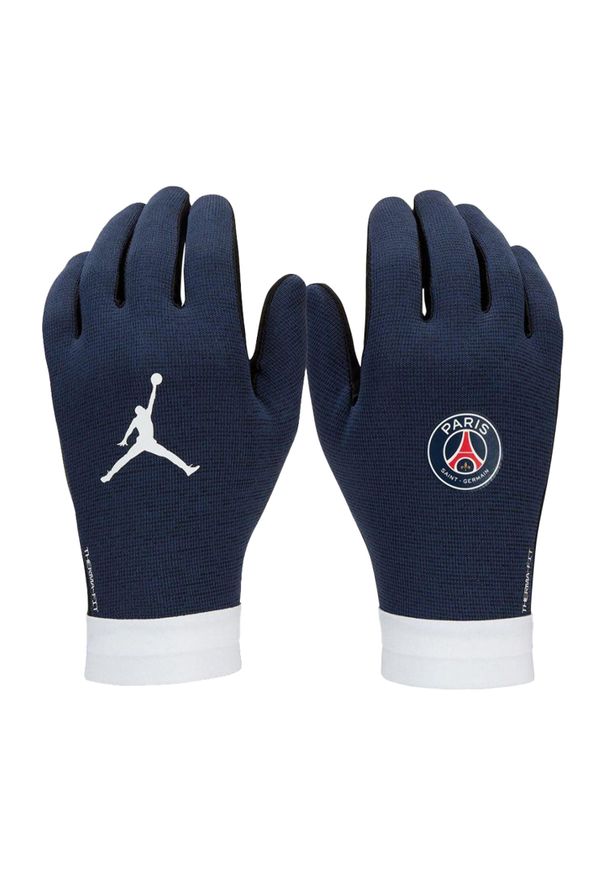Nike - Rękawiczki Unisex Dla Dorosłych Academy ThermaFit Paris Saint Germain FC. Kolor: niebieski. Sport: turystyka piesza