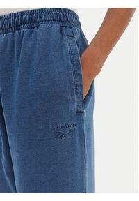 Reebok Spodnie dresowe Tenley RK25488CCW Niebieski Regular Fit. Kolor: niebieski. Materiał: bawełna #2