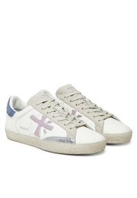 Premiata Sneakersy Stevend 7273 Écru. Materiał: skóra #6