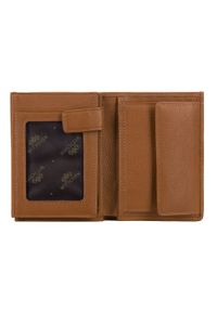 Wittchen - Męski portfel skórzany pionowy jasny brąz. Kolor: brązowy. Materiał: skóra #5