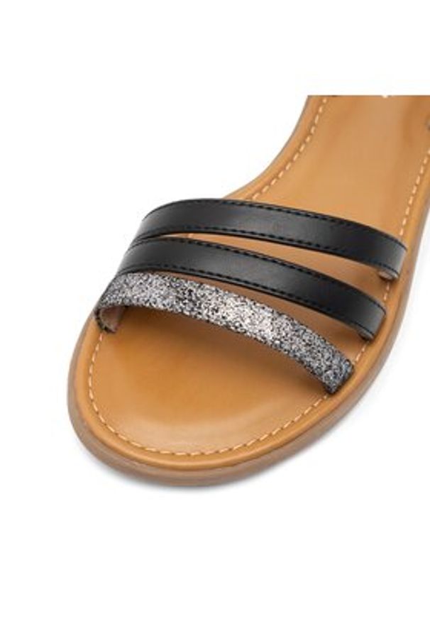Clara Barson Sandały DEANNA WS5100-13 Czarny. Kolor: czarny. Materiał: skóra
