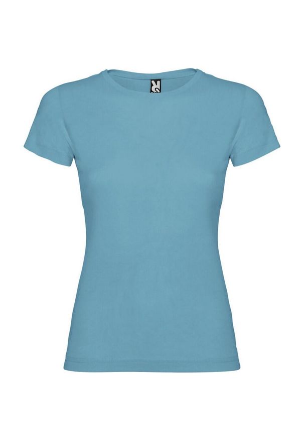 ROLY - Damska Koszulka Z Krótkim Rękawem Jamaica. Kolor: niebieski. Długość rękawa: krótki rękaw. Długość: krótkie. Sport: turystyka piesza