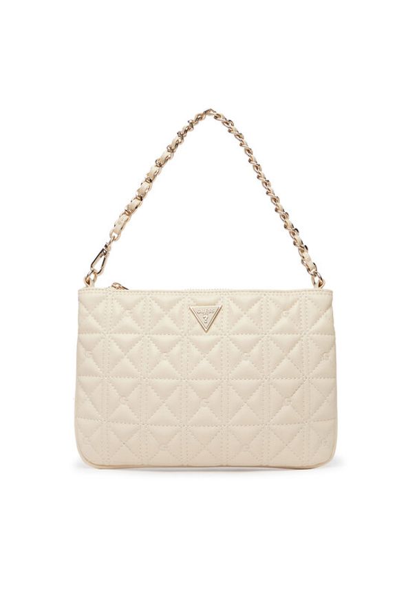 Guess Torebka PW7568 P6274 Beżowy jasny. Kolor: beżowy. Materiał: skórzane