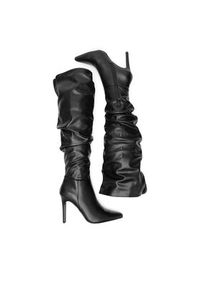 DeeZee Kozaki HY197-12 Czarny. Kolor: czarny. Materiał: materiał #2