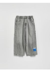 Reserved - Jeansy baggy - jasnoszary. Kolor: szary #1