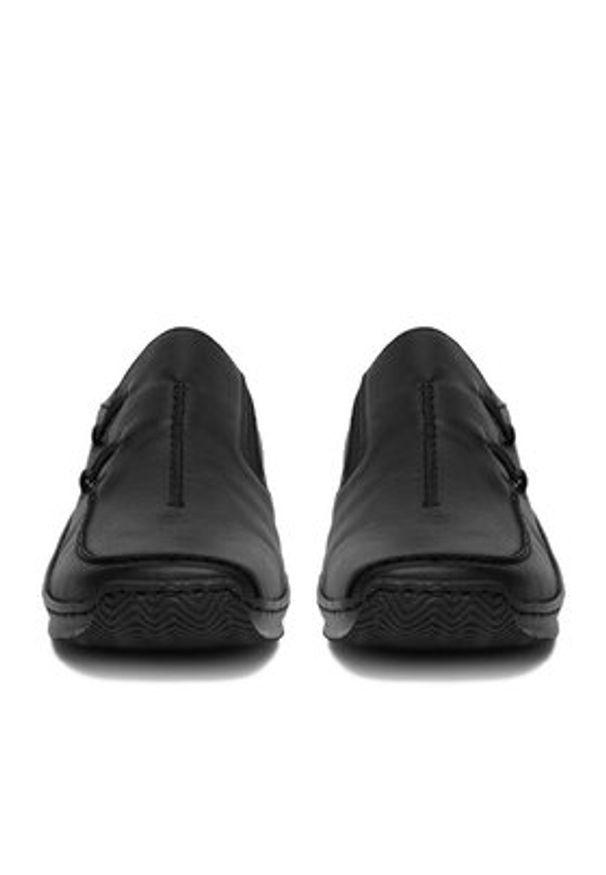 Rieker Półbuty CEO-L1751-00 Czarny. Kolor: czarny. Materiał: skóra