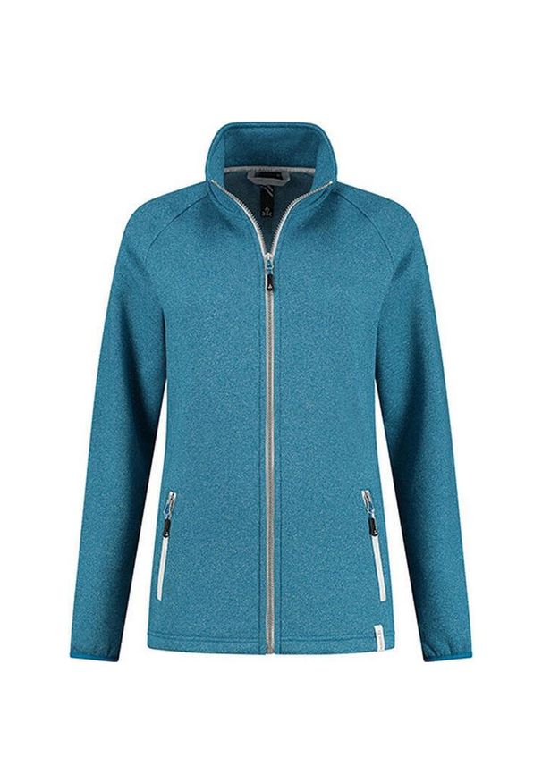 Jeep - Ciepła i trwała bluza Kjelvik Milou dla kobiet. Kolor: fioletowy. Materiał: poliester. Sezon: wiosna, jesień. Sport: turystyka piesza