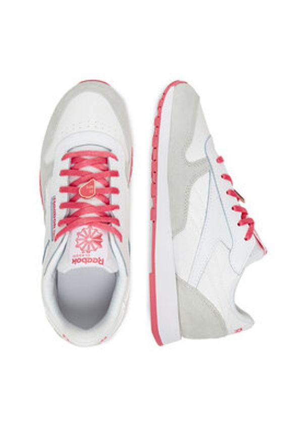 Reebok Sneakersy EO-CLASSIC LEATHER 100242984 Biały. Kolor: biały. Materiał: skóra. Model: Reebok Classic
