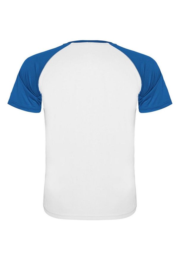 ROLY - Koszulka Sportowa Z Krótkim Rękawem Unisex Dla Dorosłych Indianapolis. Kolor: niebieski. Długość rękawa: krótki rękaw. Długość: krótkie. Sport: turystyka piesza