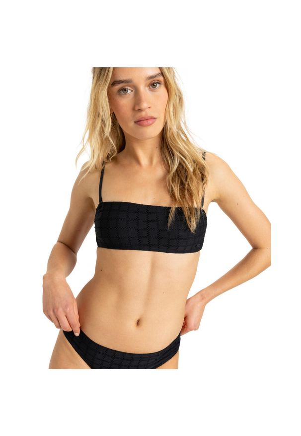 Roxy - Stanik bikini dla Kobiety CAMILO Czarny. Kolor: szary. Materiał: elastan, poliester, materiał