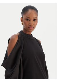 Rinascimento Sukienka koktajlowa CFC0126605003 Czarny Regular Fit. Kolor: czarny. Materiał: syntetyk. Styl: wizytowy #3