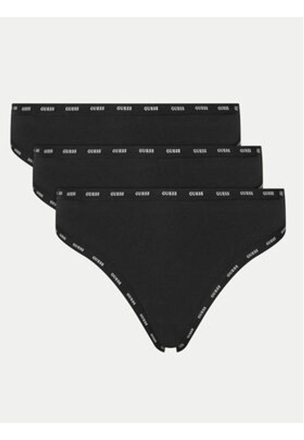 Guess Komplet 3 par fig klasycznych O5RG11 K6YW1 Czarny. Kolor: czarny. Materiał: syntetyk