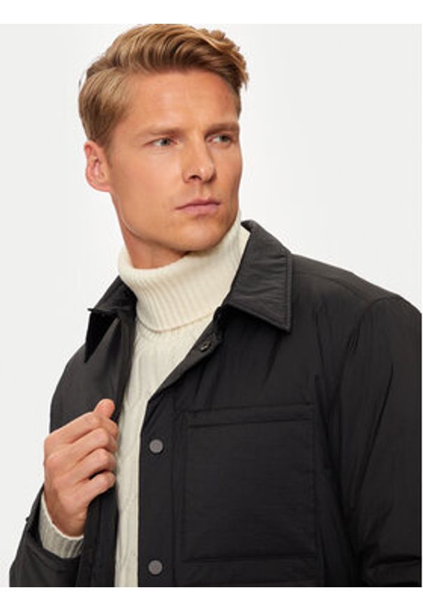 United Colors of Benetton - United Colors Of Benetton Kurtka przejściowa 2SCBUN05N Czarny Regular Fit. Kolor: czarny. Materiał: syntetyk