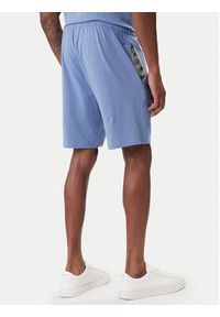 BOSS Szorty sportowe Mix&Match 50515314 Błękitny Regular Fit. Kolor: niebieski. Materiał: bawełna. Styl: sportowy #4