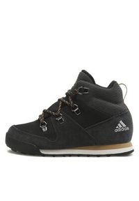Adidas - adidas Trekkingi Snowpitch K FZ2602 Czarny. Kolor: czarny. Materiał: zamsz, skóra #6