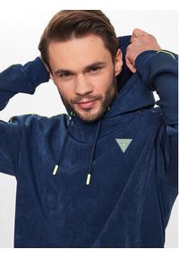 Guess Bluza Z3YQ08 KBC00 Granatowy Regular Fit. Kolor: niebieski. Materiał: syntetyk #4