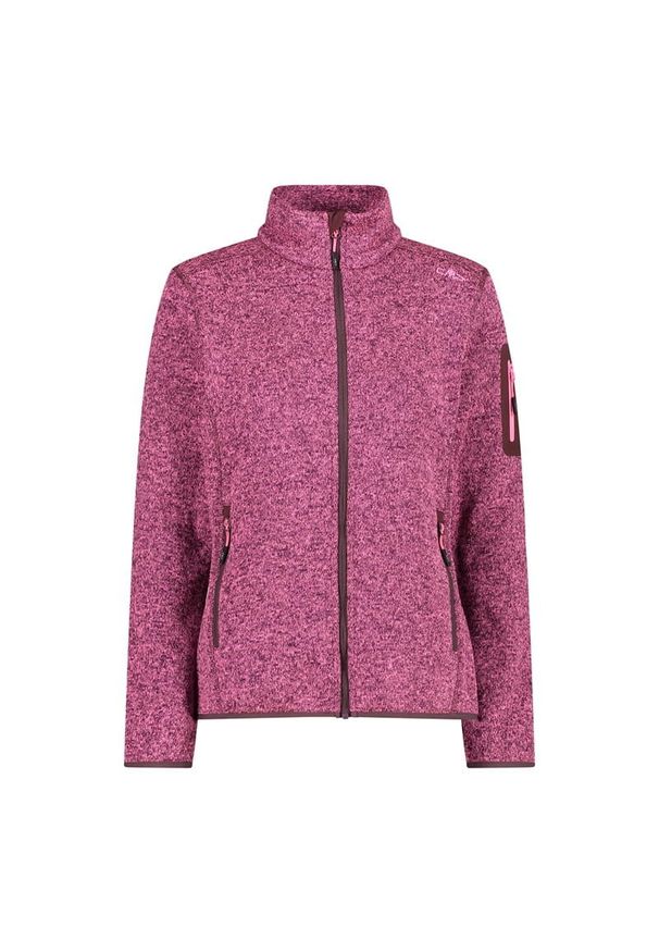 Bluza damska turystyczna CMP. Kolor: czerwony. Materiał: polar