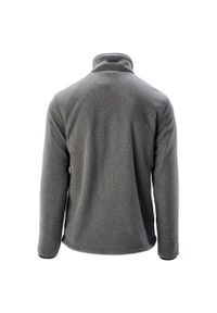 Hi-tec - Bluza Polarowa Męska Logo Polaris. Kolor: szary. Materiał: polar. Sezon: zima. Sport: turystyka piesza
