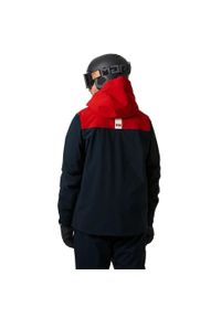 Kurtka Narciarska męska Helly Hansen Alpine Insulated Jacket. Kolor: czerwony, niebieski. Sport: narciarstwo