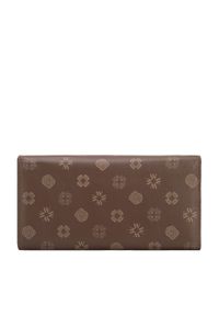 Wittchen - Damski portfel skórzany w monogram duży. Kolor: brązowy. Materiał: skóra #4