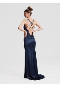Hey Kyla Sukienka wieczorowa 5AG030HK Granatowy Slim Fit. Kolor: niebieski. Materiał: syntetyk. Styl: wizytowy #6