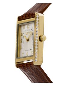 U.S. Polo Assn. Zegarek Athena USP8501YG Brązowy. Kolor: brązowy. Materiał: skóra #2