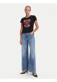 Liu Jo T-Shirt UF5265 JS923 Czarny Regular Fit. Kolor: czarny. Materiał: bawełna #3