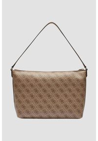 Guess - GUESS Brązowa shopperka damska Brenton. Kolor: brązowy. Materiał: skórzane. Styl: elegancki, casual #5