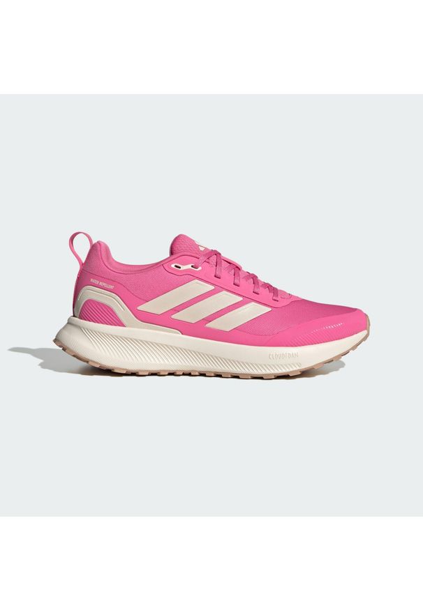 Adidas - Buty Runfalcon 5 TR Running. Kolor: czarny, biały, różowy, wielokolorowy. Sport: bieganie