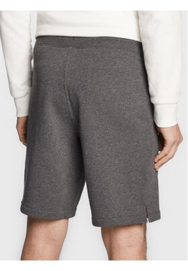 New Balance Szorty sportowe MS11903 Szary Relaxed Fit. Kolor: szary. Materiał: bawełna. Styl: sportowy