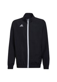 Adidas - Bluza piłkarska dla dzieci adidas Entrada 22 Presentation Jacket. Kolor: czarny. Sport: piłka nożna #1