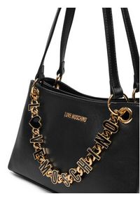 Love Moschino - LOVE MOSCHINO Torebka JC4073PP1ML1300A Czarny. Kolor: czarny. Materiał: skórzane #4