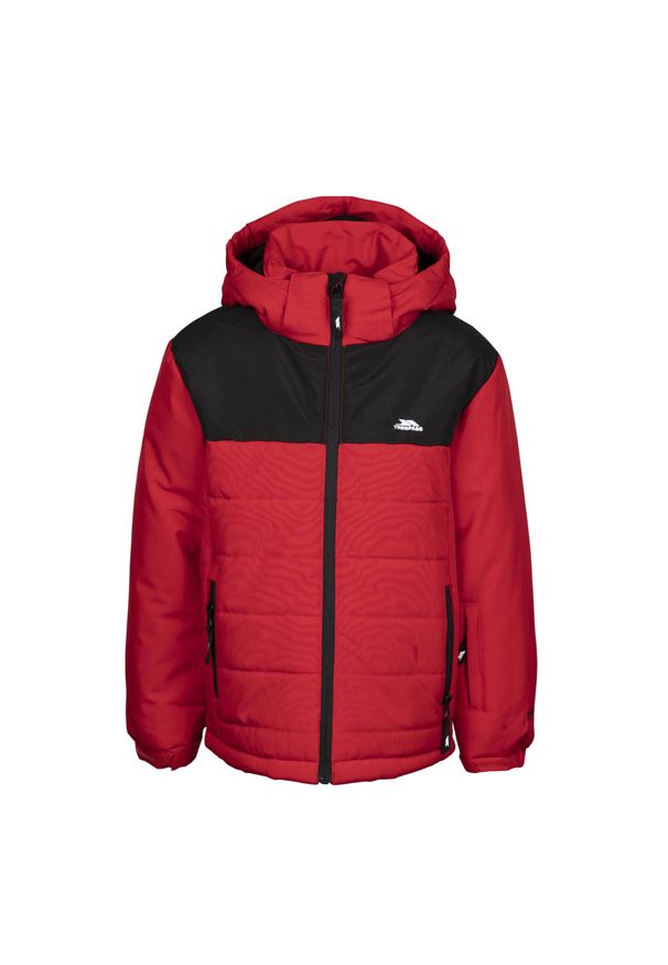 TRESPASS - Kurtka Narciarska Halston Dla Dzieci. Kolor: czerwony. Sezon: zima. Sport: narciarstwo