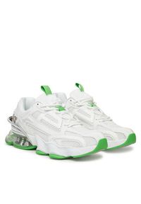 Plein Sport Sneakersy Thunderbeast // GEN.X.05 SAES USC0750 STE003N Biały. Kolor: biały. Materiał: materiał #3