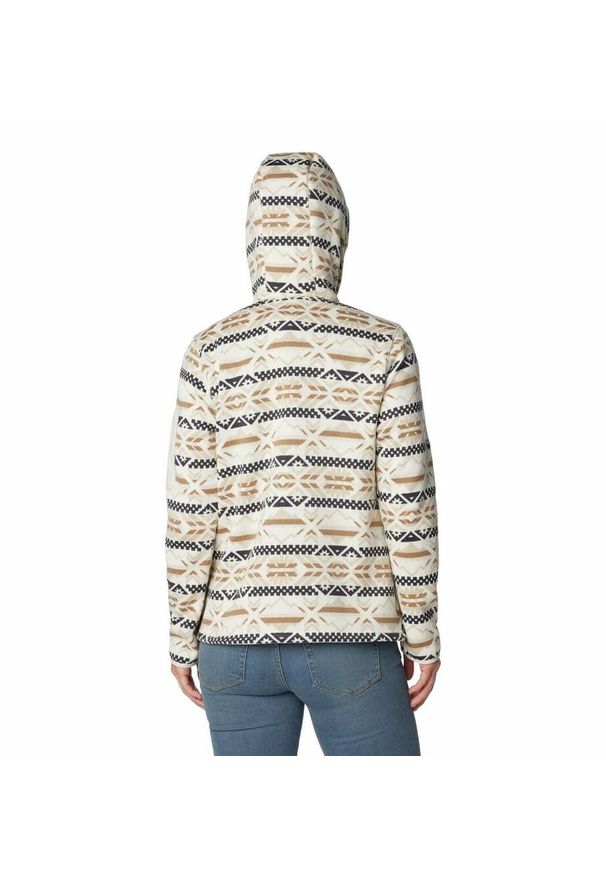columbia - Bluza Turystyczna z kapturem Damska Columbia Sweater Weather Hooded Pullover. Typ kołnierza: kaptur. Kolor: beżowy