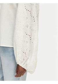 BOSS Bluzka Belvast 50559073 Biały Regular Fit. Kolor: biały. Materiał: bawełna #5