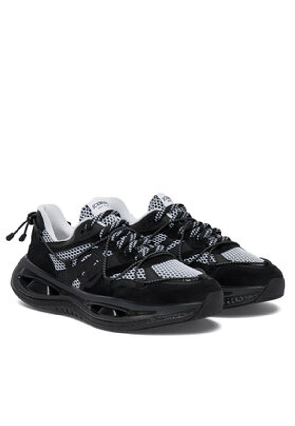 Iceberg Sneakersy Space IU185503 Czarny. Kolor: czarny. Materiał: skóra